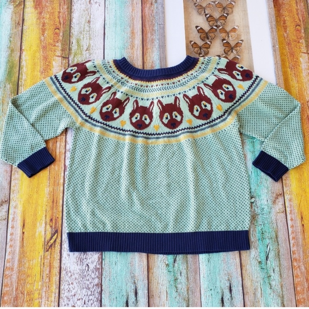 Fair island deer sweater ModCloth